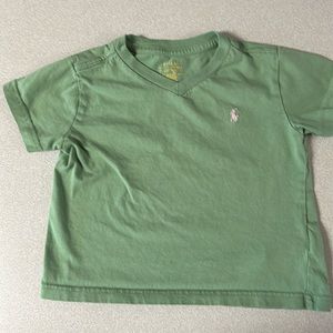 Polo tshirt. 2T. Green